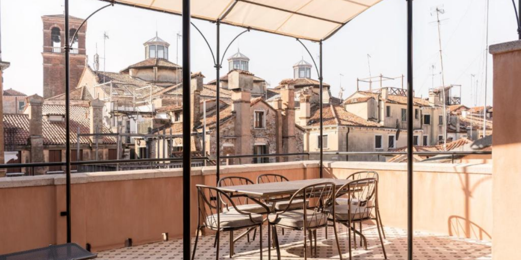 Appart Hôtel Ponte di Rialto terrasse - Les Escapades à Venise