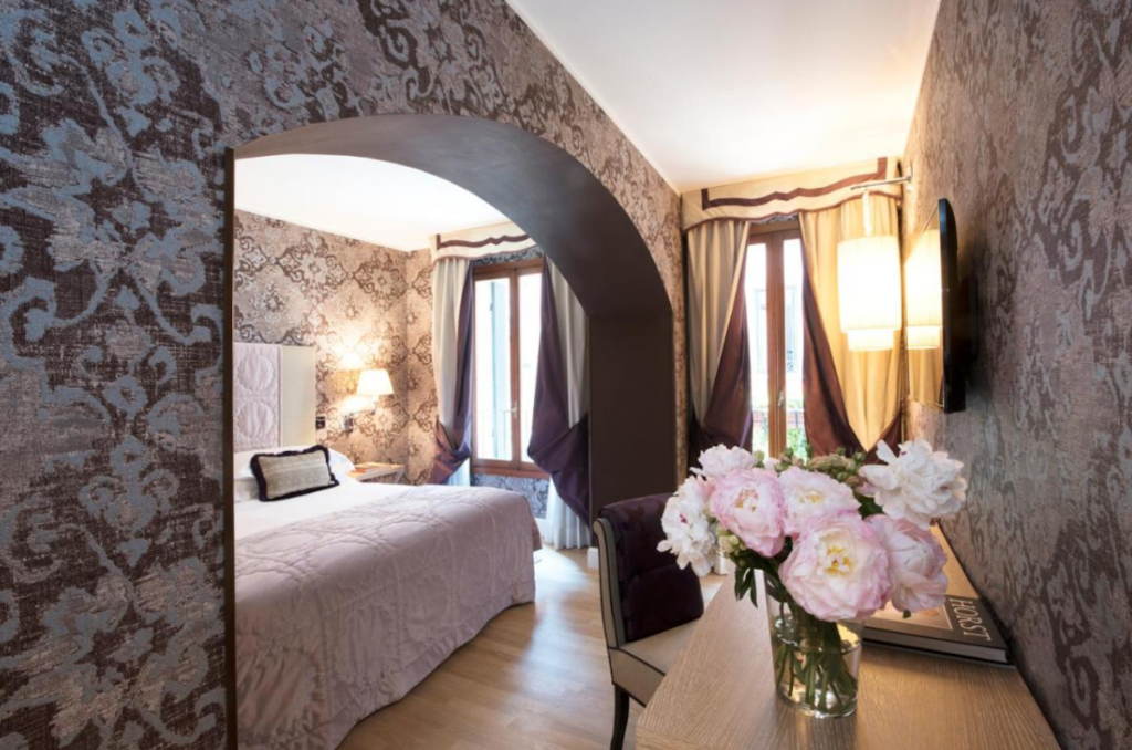 Chambre de l'hôtel Splendid Venice - Les Escapades à Venise