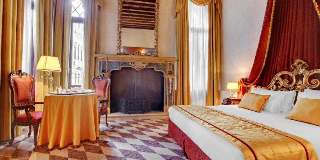 Chambre de l'hôtel Donà Palace - Les Escapades à Venise