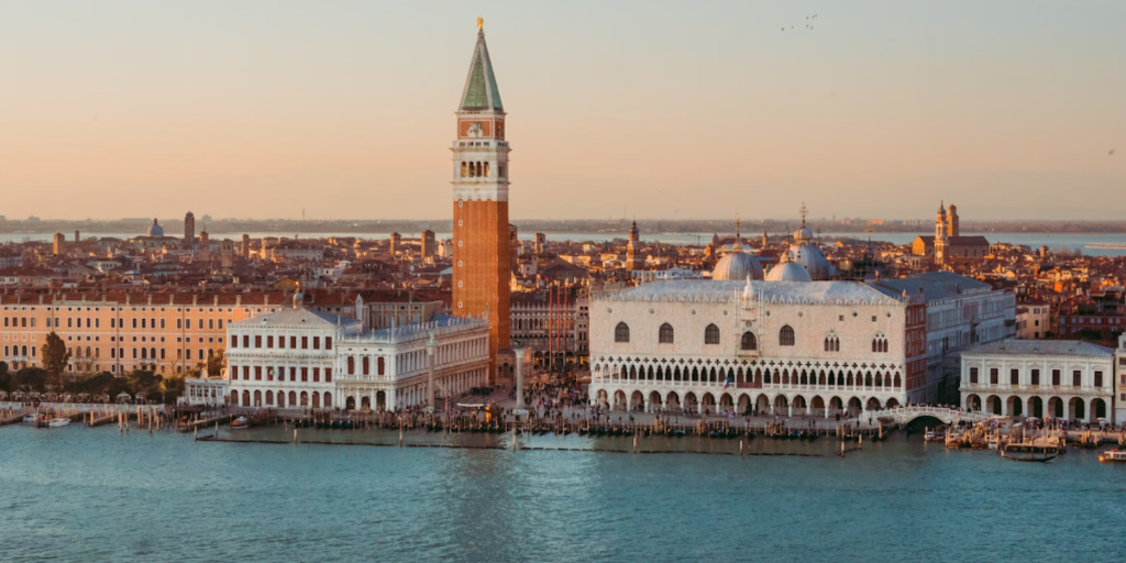 Vue aérienne de Venise - Les Escapades à Venise