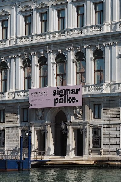 VENICE, ITALY - CIRCA SEPTEMBER 2016: Palazzo Grassi on the Grand Canal