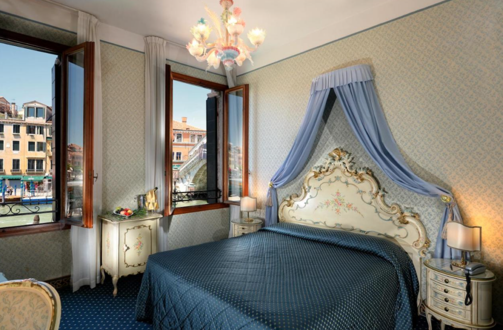 Chambre de l'hôtel Rialto - Les Escapades à Venise