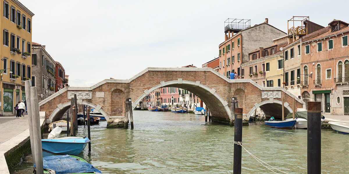 Pont des trois arches - Les escapades à Venise