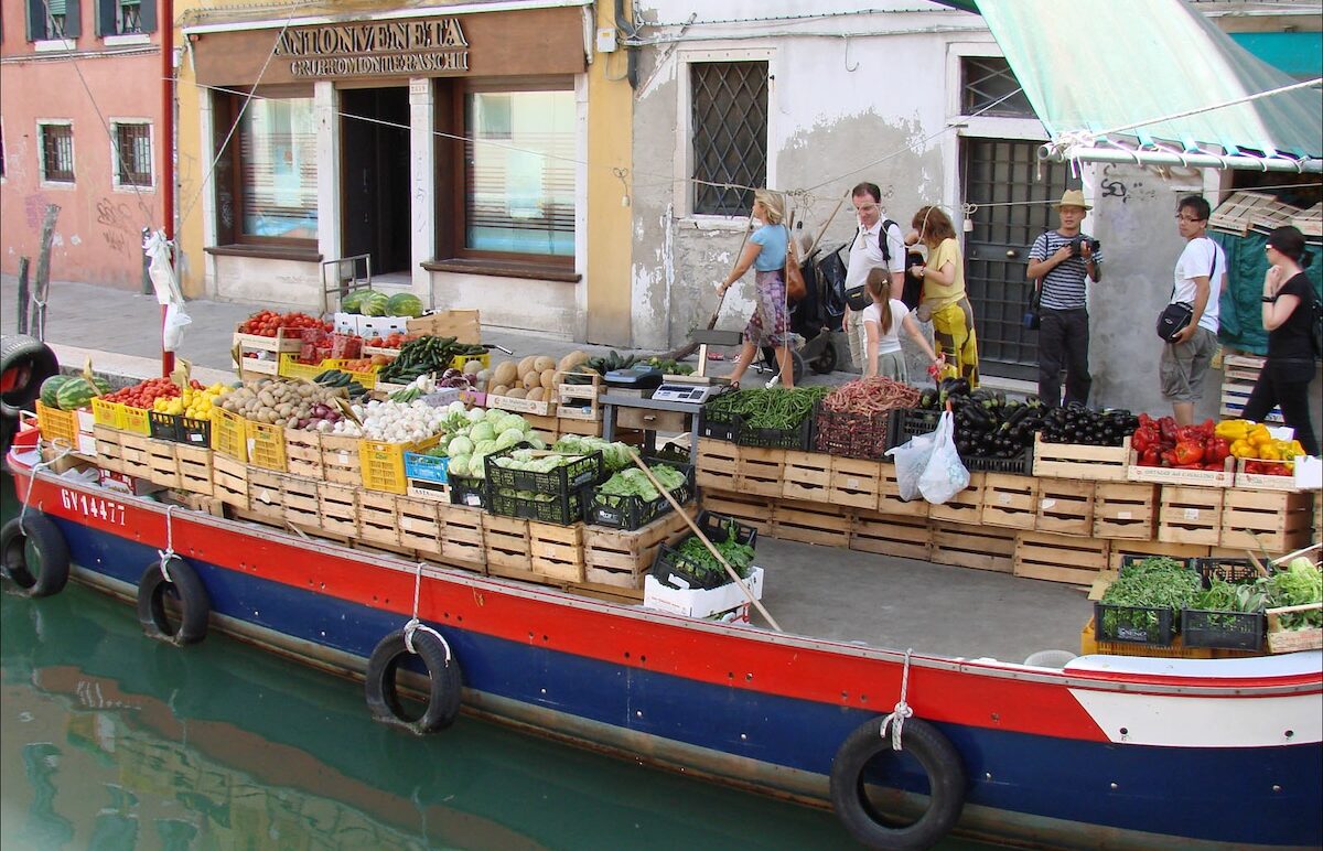 marchés flottants - Les Escapades à Venise