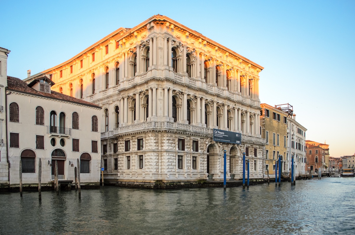 Profil du Ca'Pesaro - Les Escapades à Venise