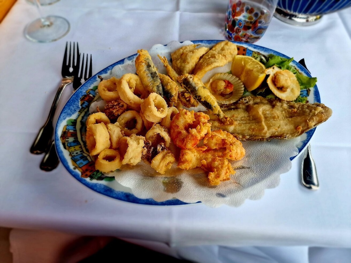 Plat de fruits de mer Burano - Les Escapades à Venise