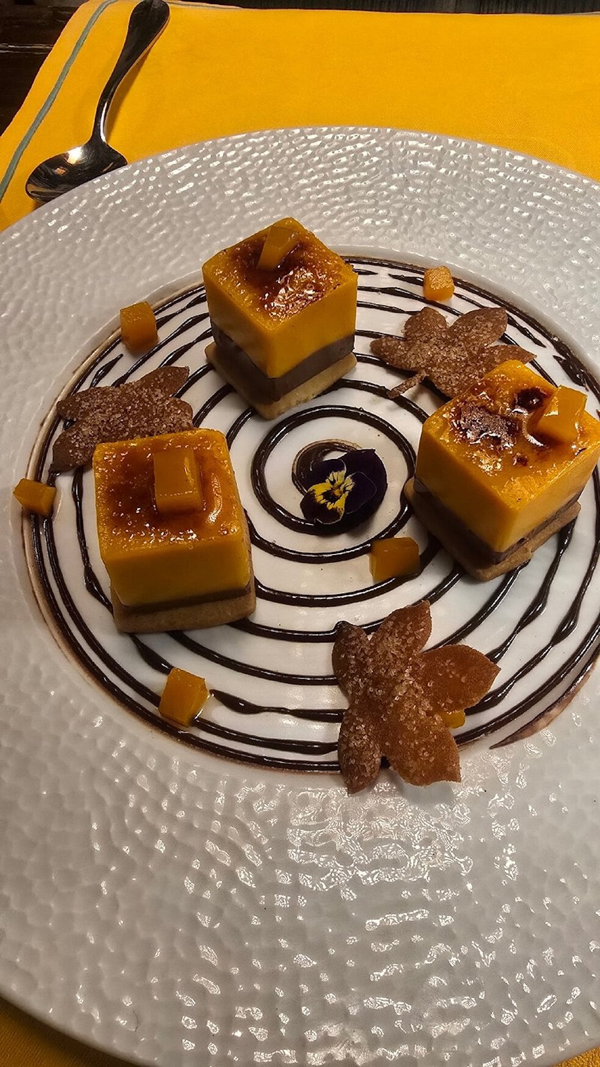 Dessert du restaurant La Caravella - Les Escapades à Venise